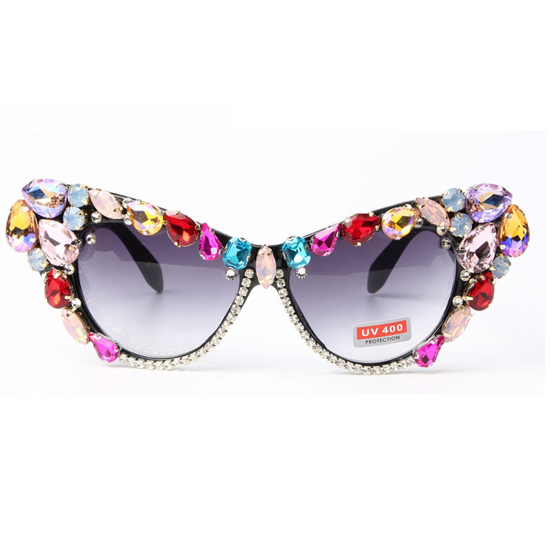 Women's designer sunglasses with sparkling crystal embellishments Kalsten