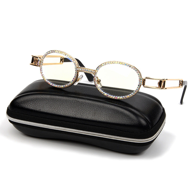 Women's feminine designer sunglasses with extravagant frame Kalsten