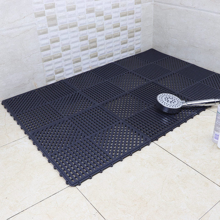 Textured Drainage Shower Mat Kalsten