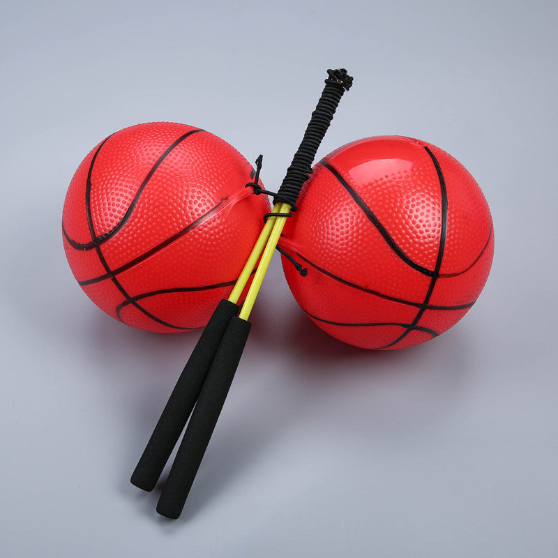Unisex play and training ball with sturdy handles Kalsten