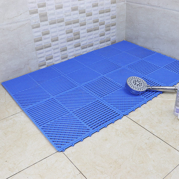 Textured Drainage Shower Mat Kalsten