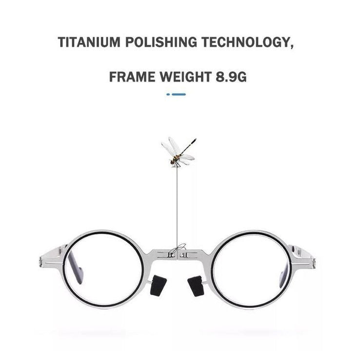 Kalsten | Ultra Light Titanium Material Screwless Foldable Reading Glasses