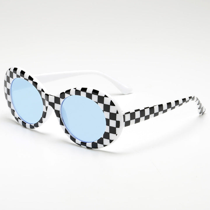 Ladies fashionable oval sunglasses Kalsten