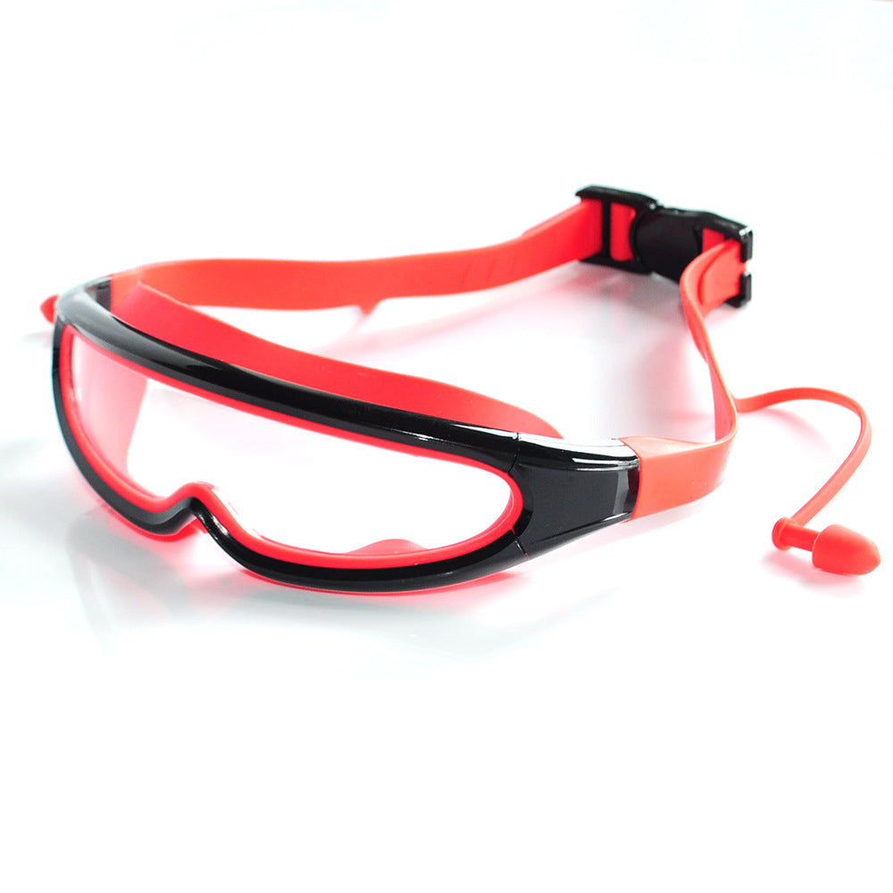 Sporty swimming goggles with adjustable wearing system Kalsten