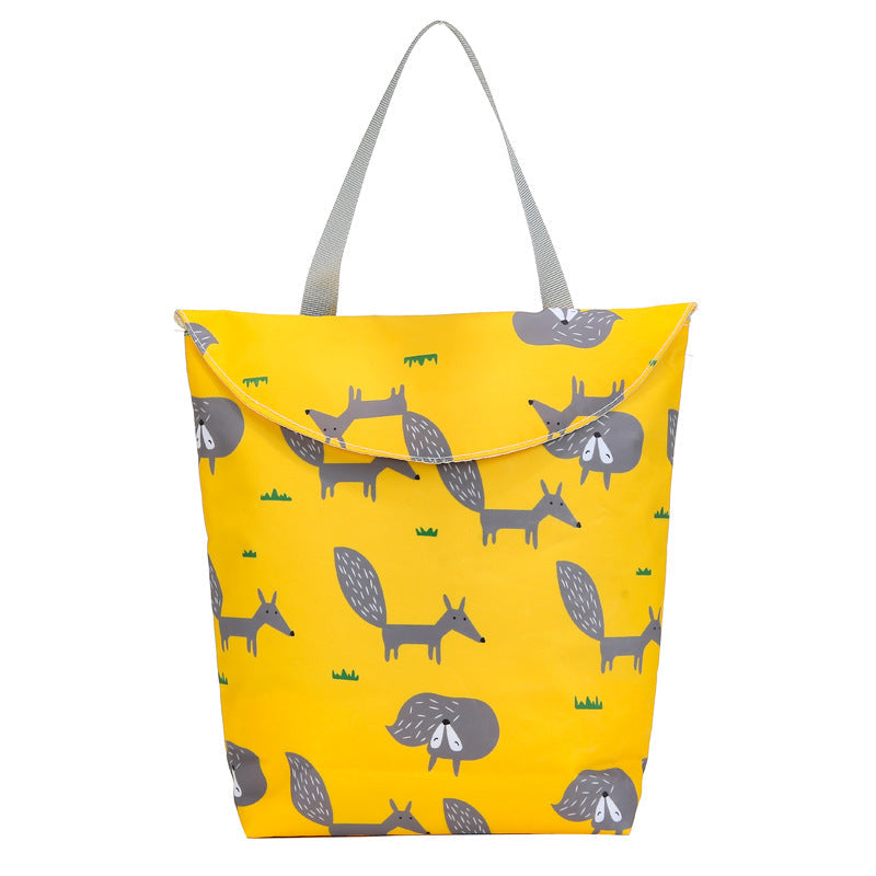 Funny Duck Motif Shopping Bag Kalsten