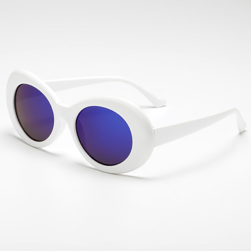 Ladies fashionable oval sunglasses Kalsten