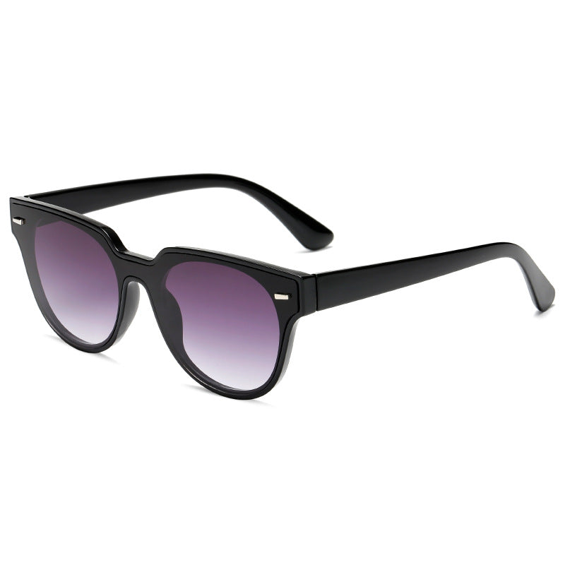 Women's fashionable cat-eye sunglasses with high-quality plastic frame Kalsten