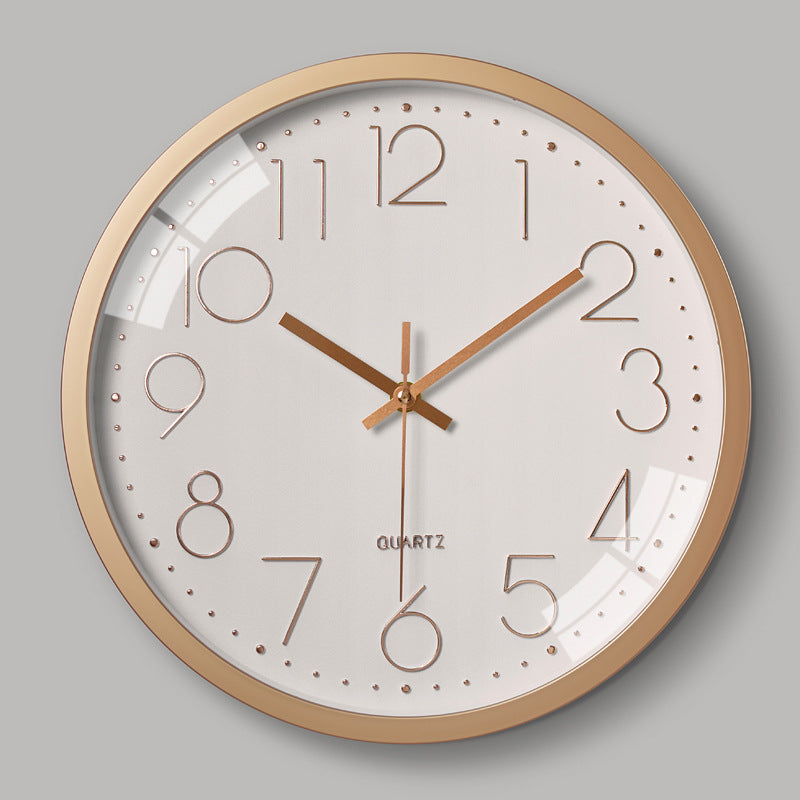 BowLift | Simple Design 3D Silent Classroom Wall Clock 30 cm