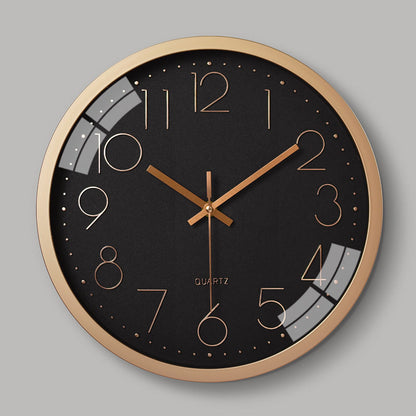 BowLift | Simple Design 3D Silent Classroom Wall Clock 30 cm