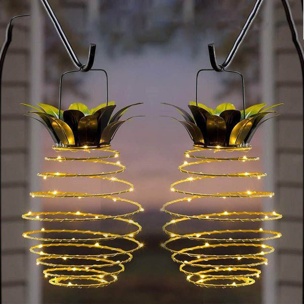 Kalsten | Pineapple-Shaped Solar Lamp - SolarPine