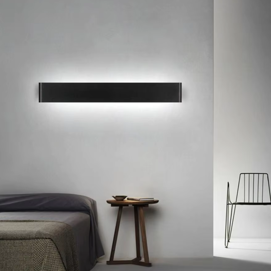 Nordic LED Wall Light - Modern Brushed Aluminum Indoor Wall Light | Kalsten