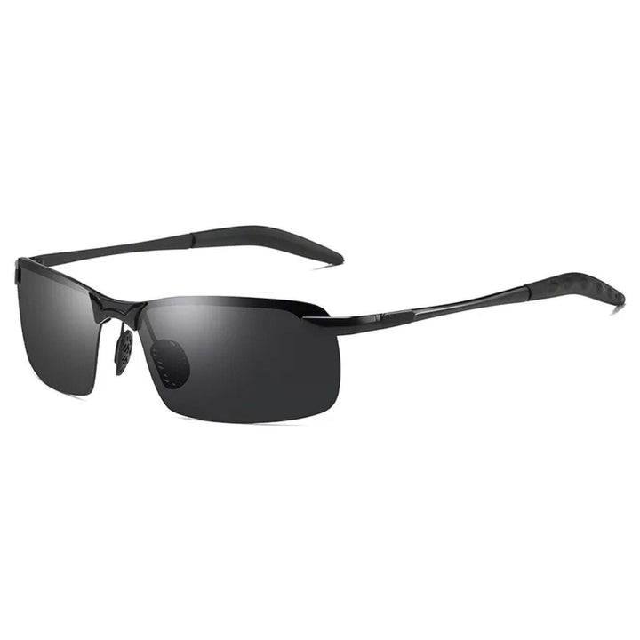 Men's sporty sunglasses with polarized lenses and flexible frame Kalsten