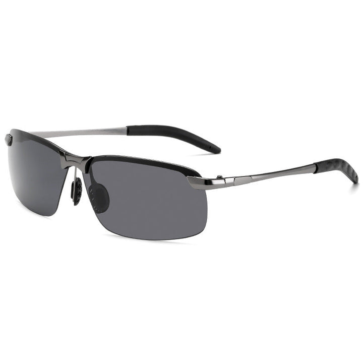 Men's sporty sunglasses with polarized lenses and flexible frame Kalsten