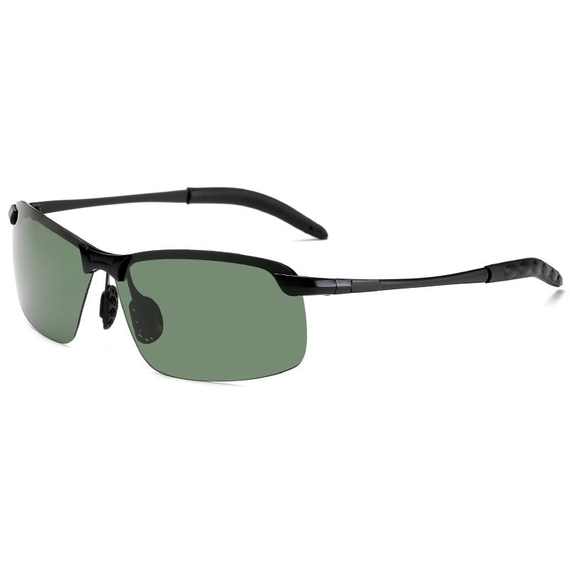 Men's sporty sunglasses with polarized lenses and flexible frame Kalsten