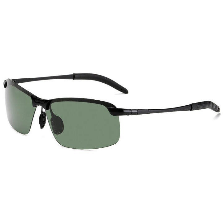 Men's sporty sunglasses with polarized lenses and flexible frame Kalsten