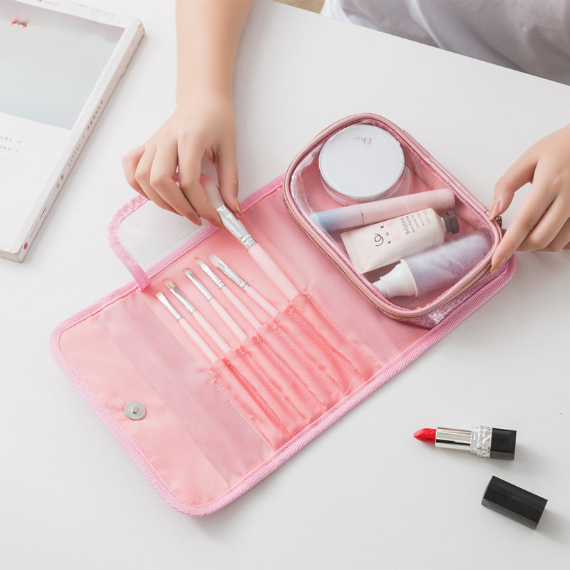 Glittery Travel Makeup Organizer Kalsten