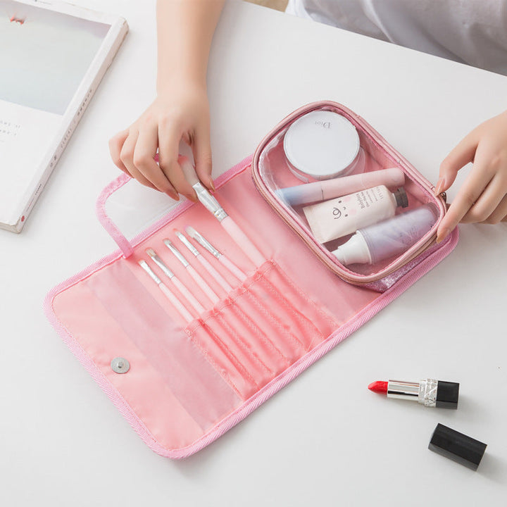 Glittery Travel Makeup Organizer Kalsten