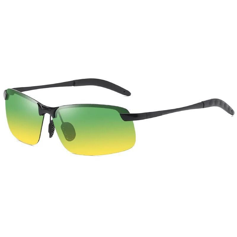 Men's sporty sunglasses with polarized lenses and flexible frame Kalsten