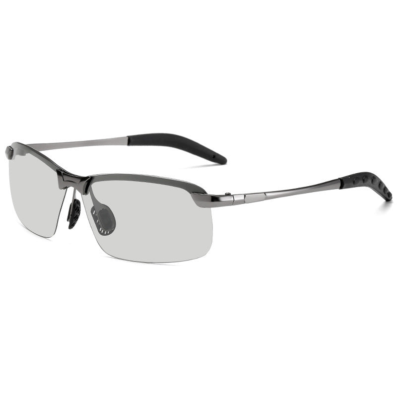 Men's sporty sunglasses with polarized lenses and flexible frame Kalsten