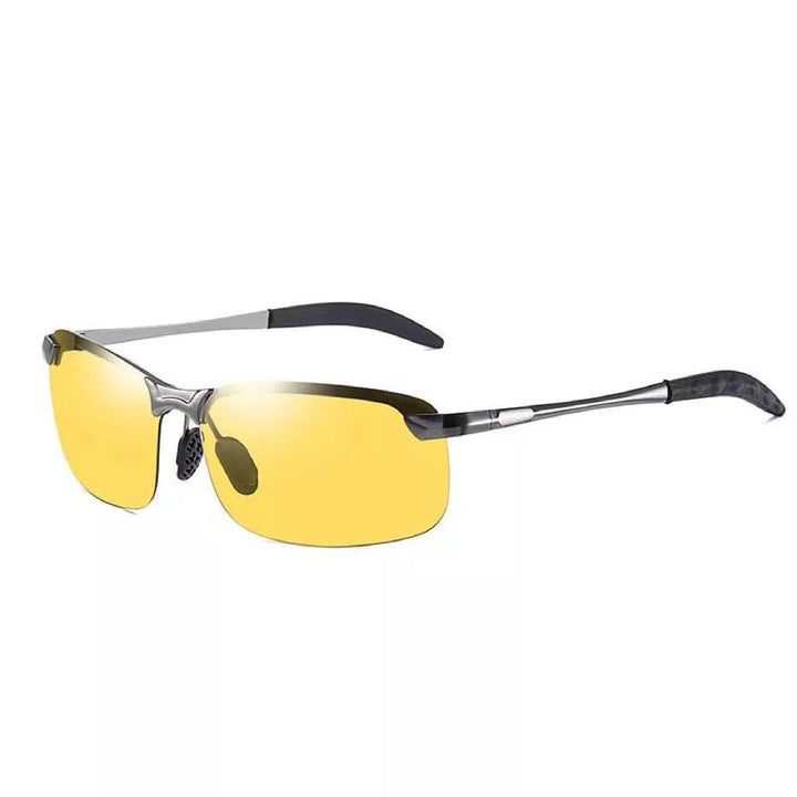 Men's sporty sunglasses with polarized lenses and flexible frame Kalsten
