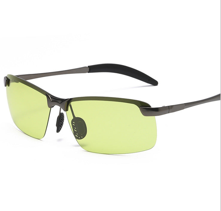 Men's sporty sunglasses with polarized lenses and flexible frame Kalsten