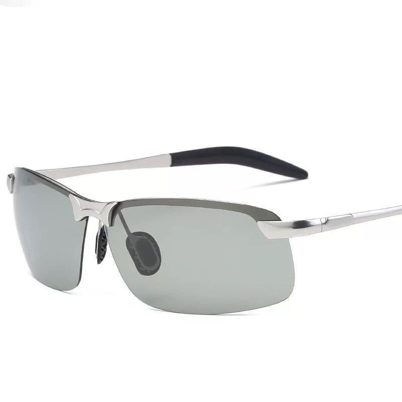 Men's sporty sunglasses with polarized lenses and flexible frame Kalsten