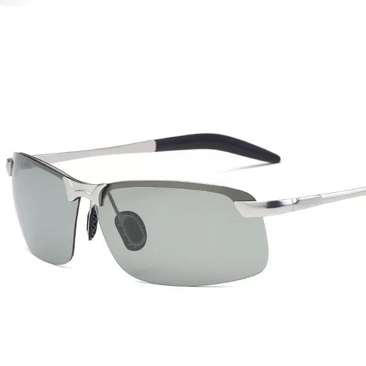 Men's sporty sunglasses with polarized lenses and flexible frame Kalsten