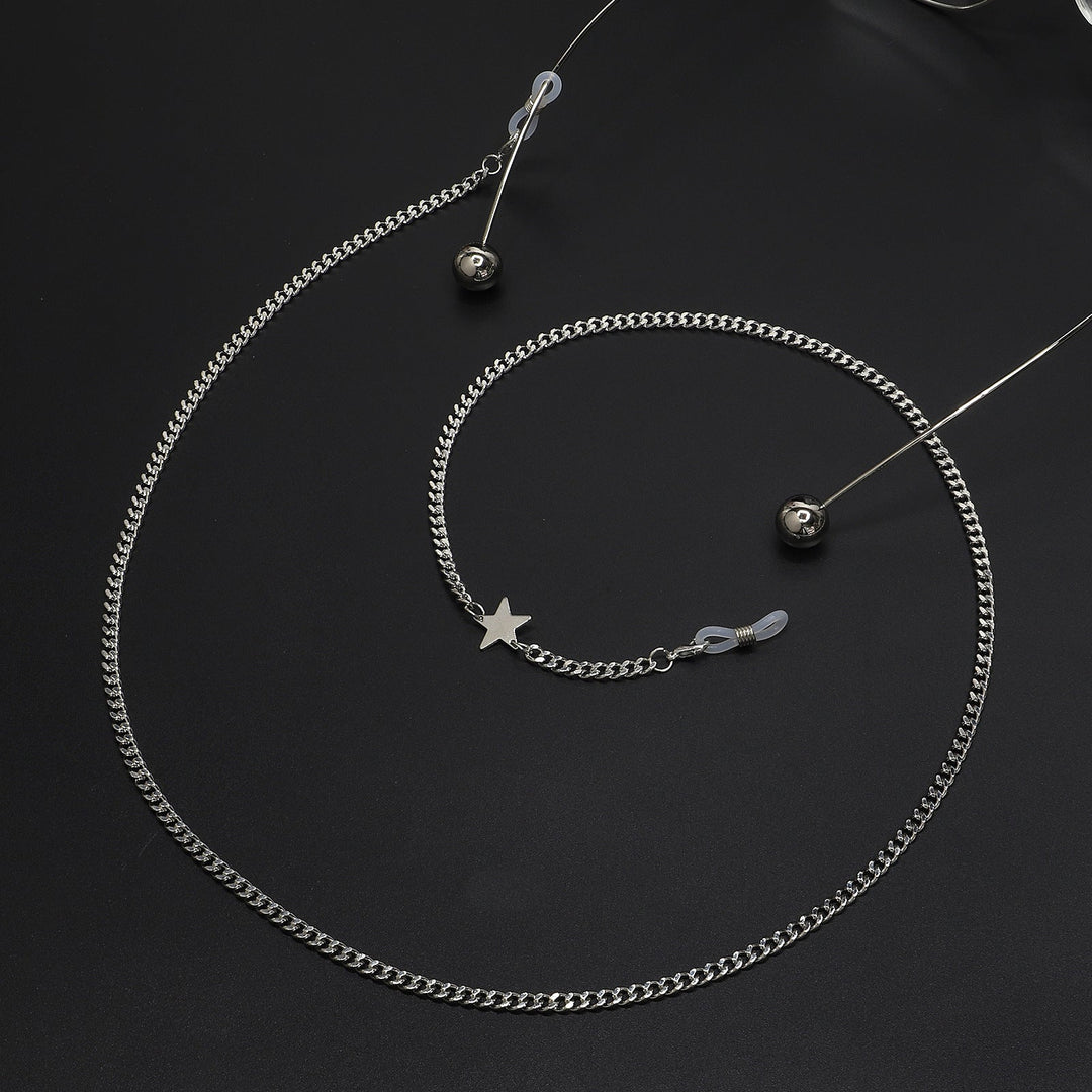 Star-Decorated Eyewear Chain Kalsten