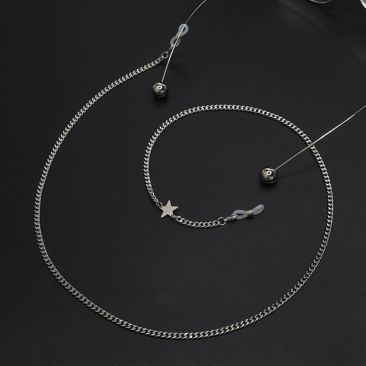Star-Decorated Eyewear Chain Kalsten