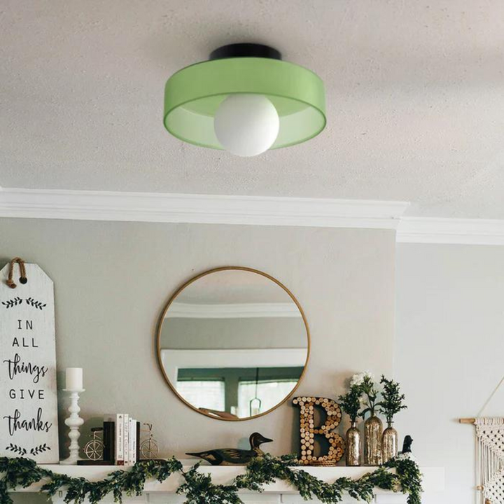 Round Ceiling Lamp with Stylish Functionality - LumiSphere | Kalsten