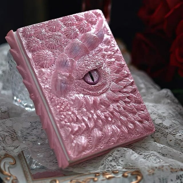 Kalsten | Dragon Eye 3D Embossed Journal - Handmade Resin Engraved Notebook