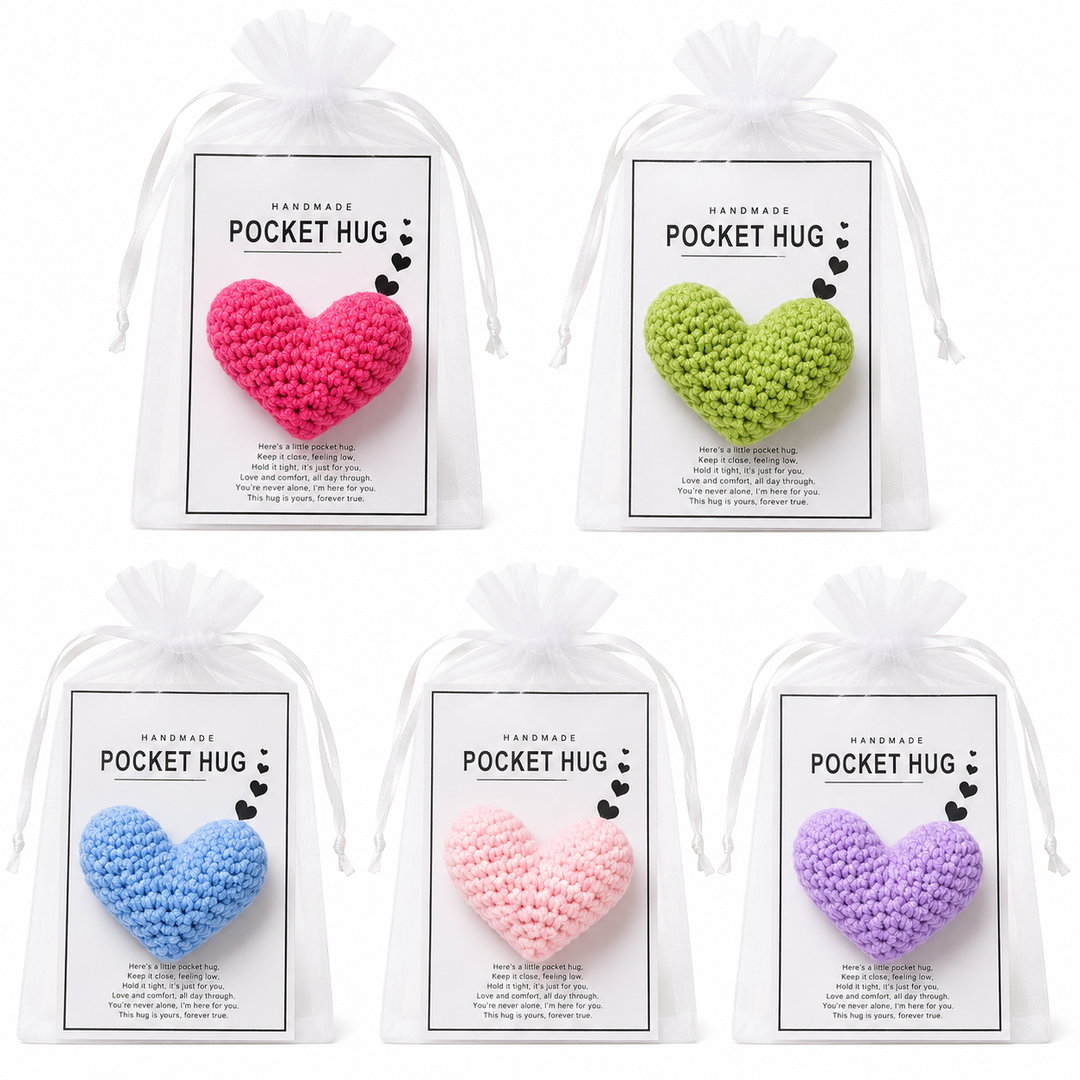 Kalsten | Pocket Hug Crocheted Heart Small Gift