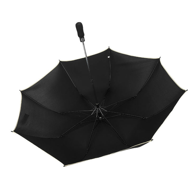 Ladies windproof folding umbrella with non-slip grip Kalsten