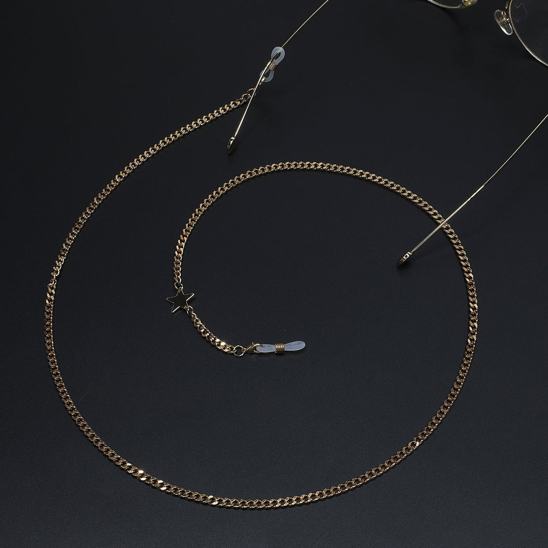 Star-Decorated Eyewear Chain Kalsten