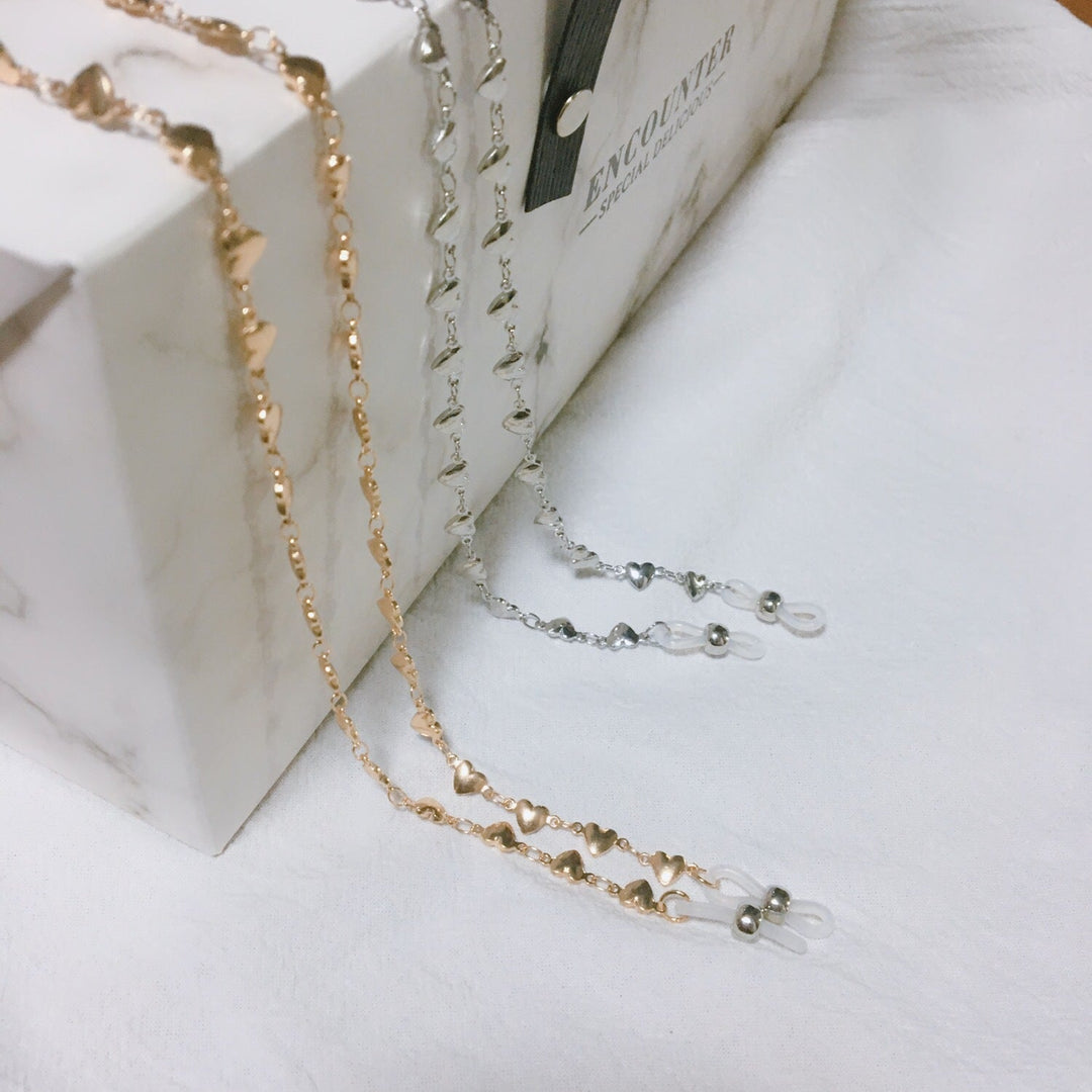 Delicate chain with hearts Kalsten