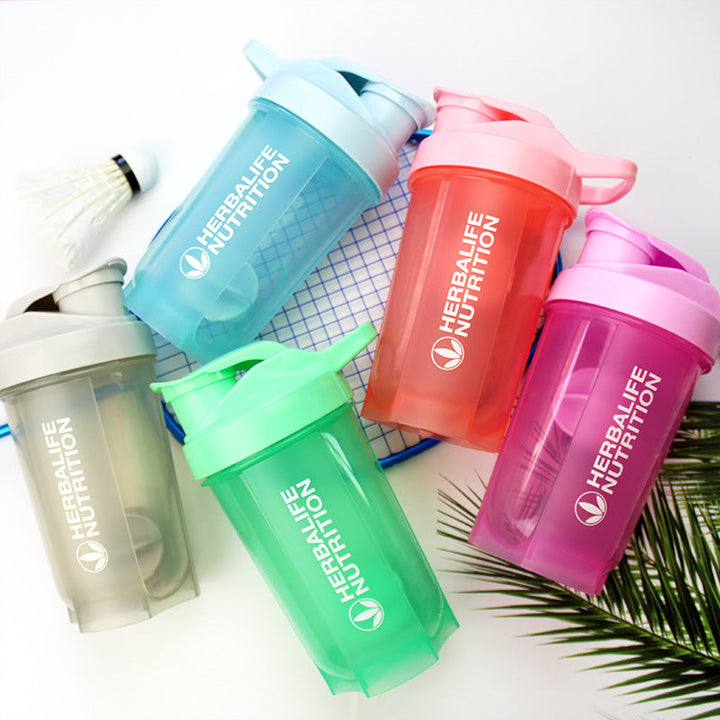 Unisex Colorful Shaker Bottle with Mixing Ball Kalsten