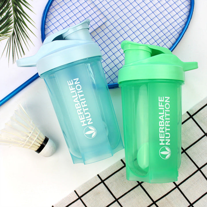 Unisex Colorful Shaker Bottle with Mixing Ball Kalsten