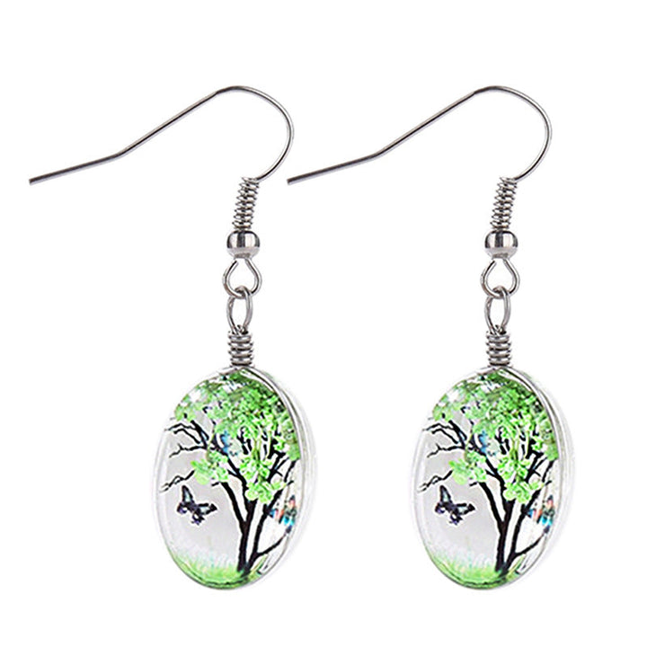 Artistic Nature-Inspired Drop Earrings Kalsten