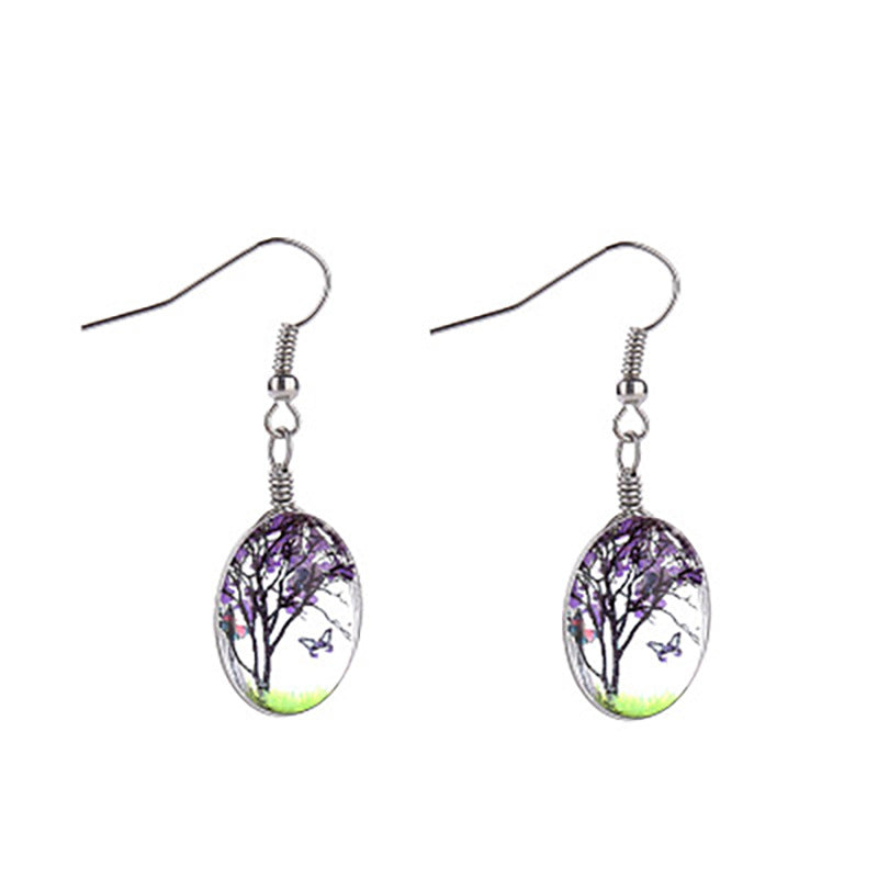 Artistic Nature-Inspired Drop Earrings Kalsten