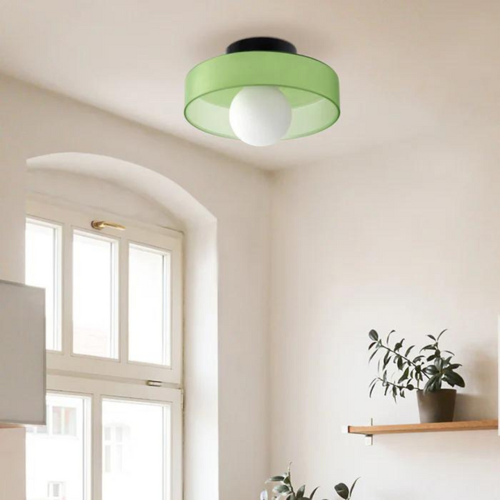 Round Ceiling Lamp with Stylish Functionality - LumiSphere | Kalsten