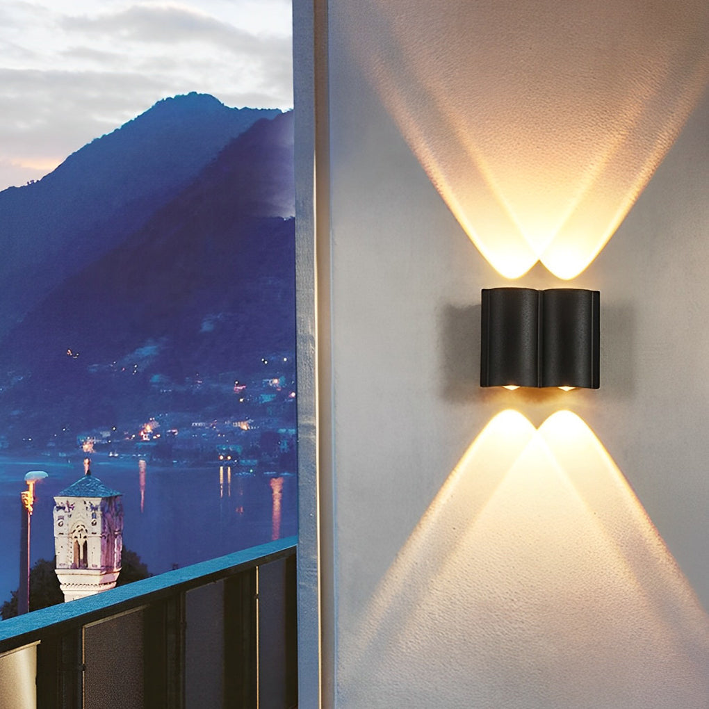 Creative Wave Up and Down Light LED Waterproof Modern Wall Washer Light | Kalsten