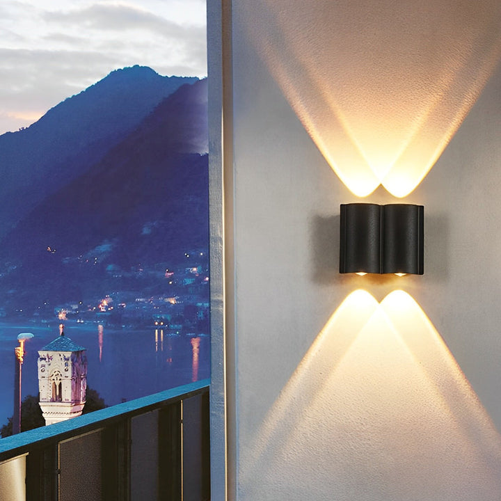 Creative Wave Up and Down Light LED Waterproof Modern Wall Washer Light | Kalsten