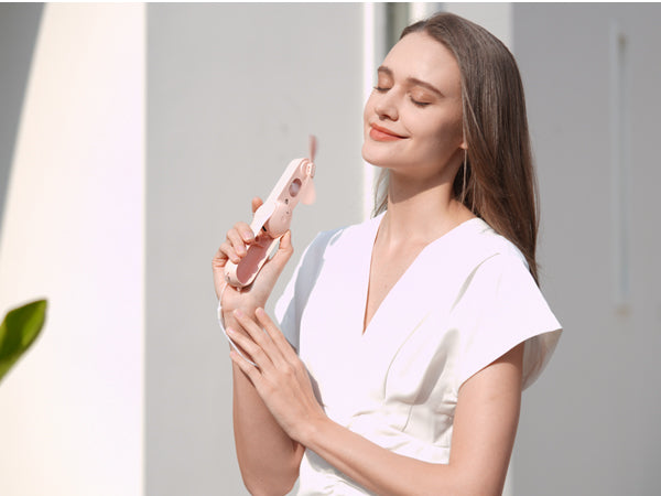 Misting Fan Portable, Handheld Personal Mister Fans | Kalsten