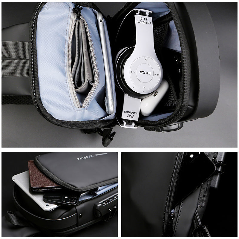 Men's Casual Multifunctional Anti-theft Chest Bag | Karnz