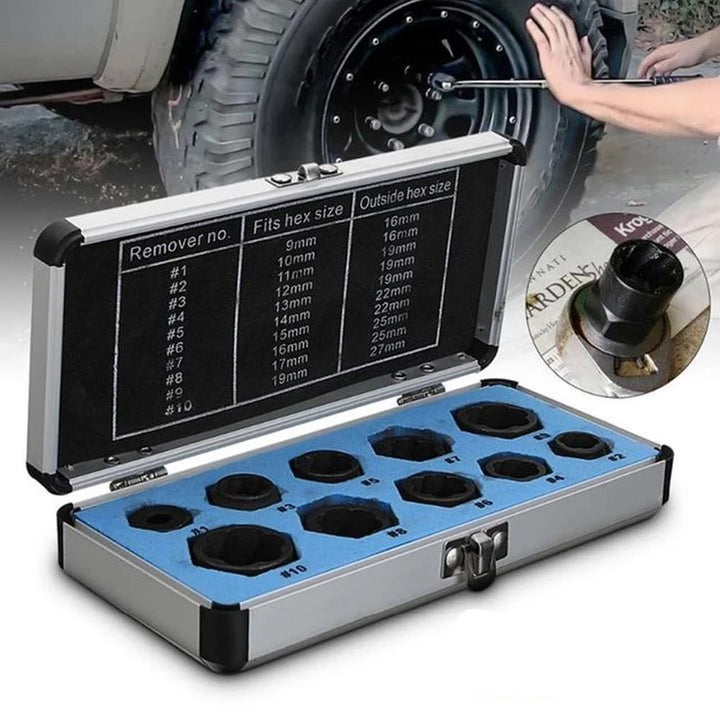 The perfect tool set for removing stripped, rounded, and rusty screws and nuts | Kalsten