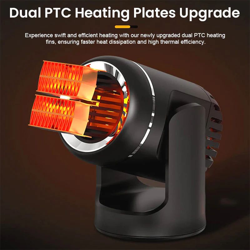 Kalsten | Portable 360° rotating car heater