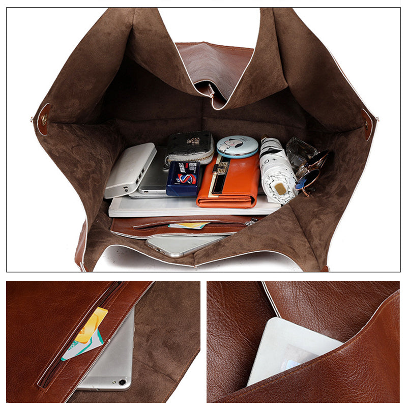 Kalsten | Oversized leather weekend handbags for women