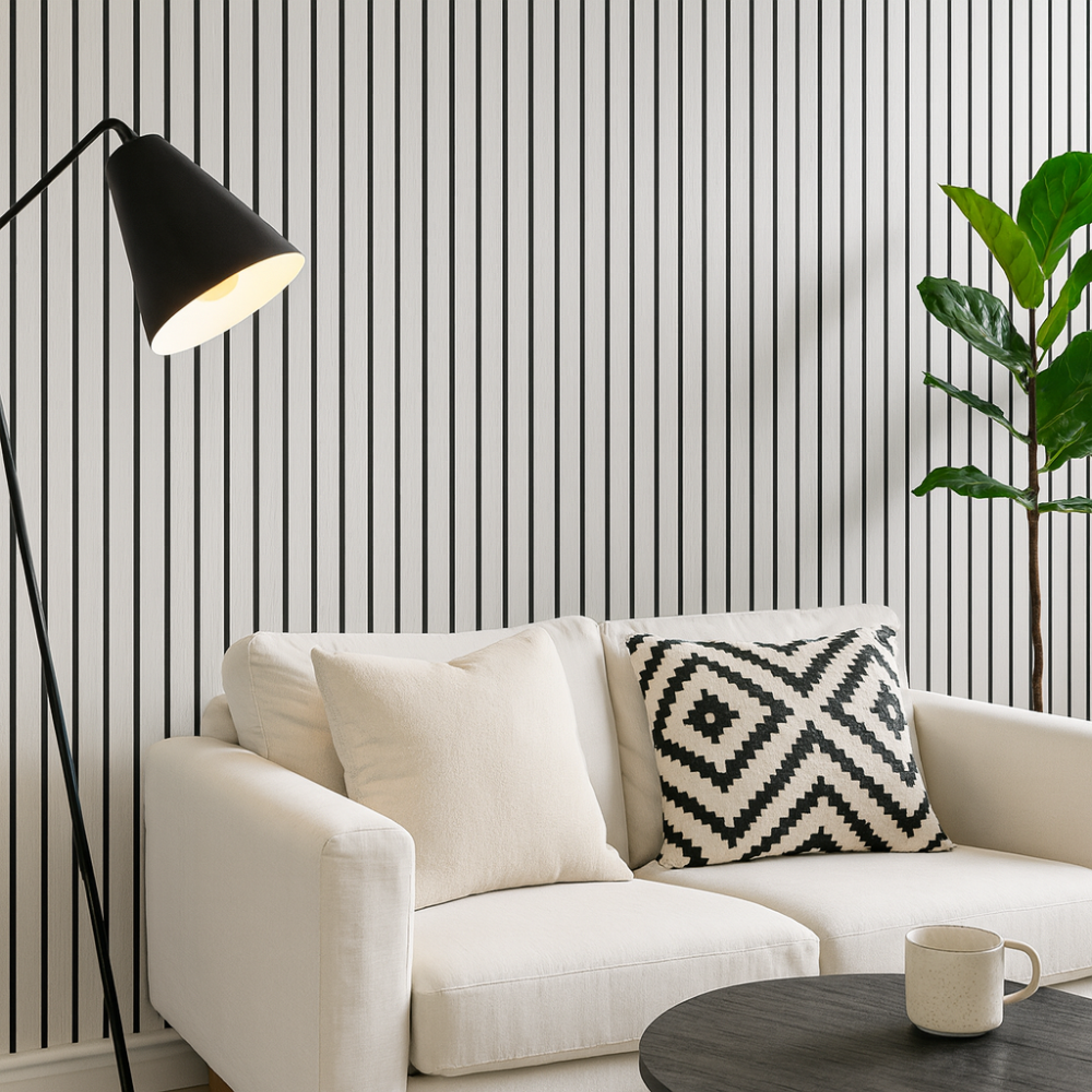 Self Adhesive Waterproof Wall Panel Wood Look Design Kalsten
