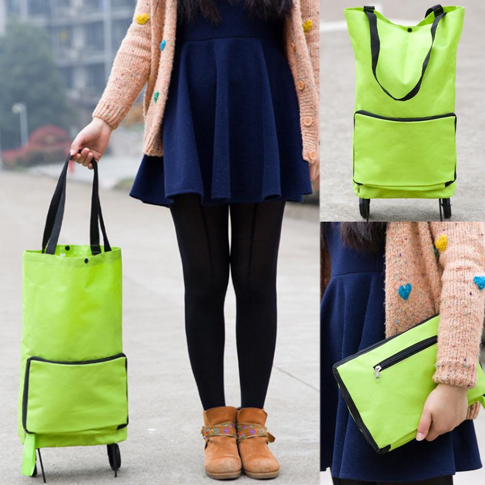 Foldable Eco Friendly Shopping Bag With Wheels | Kalsten