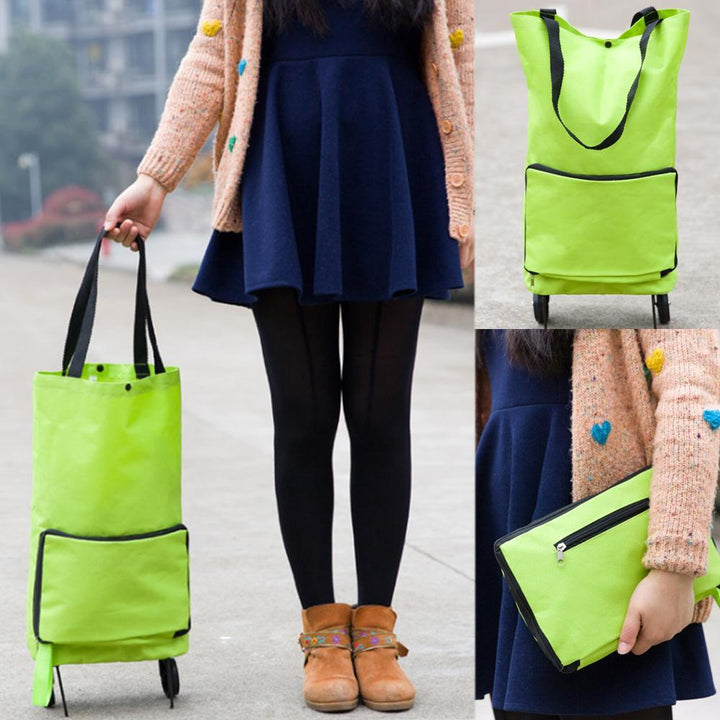 Foldable Eco Friendly Shopping Bag With Wheels | Kalsten